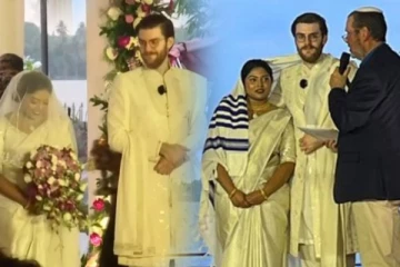 15 ஆண்டுகளுக்கு பிறகு..யூத முறைப்படி கேரள பெண்ணை மணந்த அமெரிக்க விஞ்ஞானி