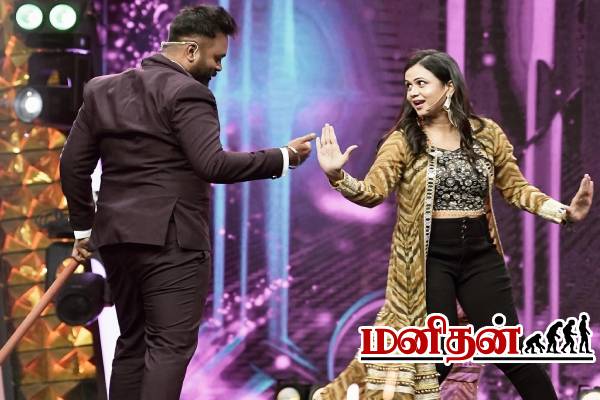 மணிமேகலை போட்டியாளராக களமிறங்கிய புதிய தொகுப்பாளர்.. அனல் பறக்க வரவேற்பு | Manimegalai Husband Anchoring Single Pasanga Show