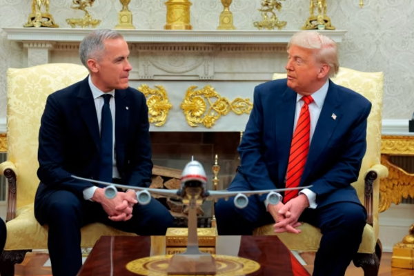 கனடா பிரதமர் அடிபணிந்துவிட்டார்... அமெரிக்க தரப்பு விமர்சனம் | White House Says Carney Caved To Trump