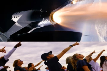 விண்வெளி சுற்றுலா: முதல் பயணத்தை முடித்து வரலாறு படைத்த விர்ஜின் கேலக்டிக்