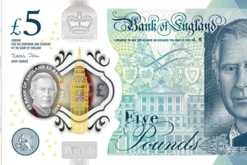 බ්‍රිතාන්‍ය මුදල් නෝට්ටු වල වෙනසක්.