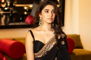 க்ரித்தி ஷெட்டி சேலையில் அசத்தல் போட்டோஷூட்!