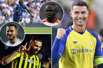 சவுதி அரேபியா அணியில் கிறிஸ்டியானோ ரொனால்டோவுடன் இணையவிருக்கும் 18 பிரபலங்கள்