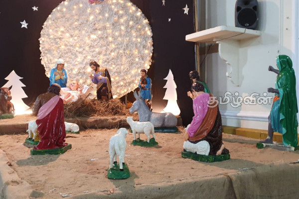 யாழ். மரியன்னை பேராலயத்தில் நத்தார் விசேட திருப்பலி | Jaffna Christmas Mass At Marian Cathedral யாழ். மரியன்னை பேராலயத்தில் நத்தார் விசேட திருப்பலி | Jaffna Christmas Mass At Marian Cathedral