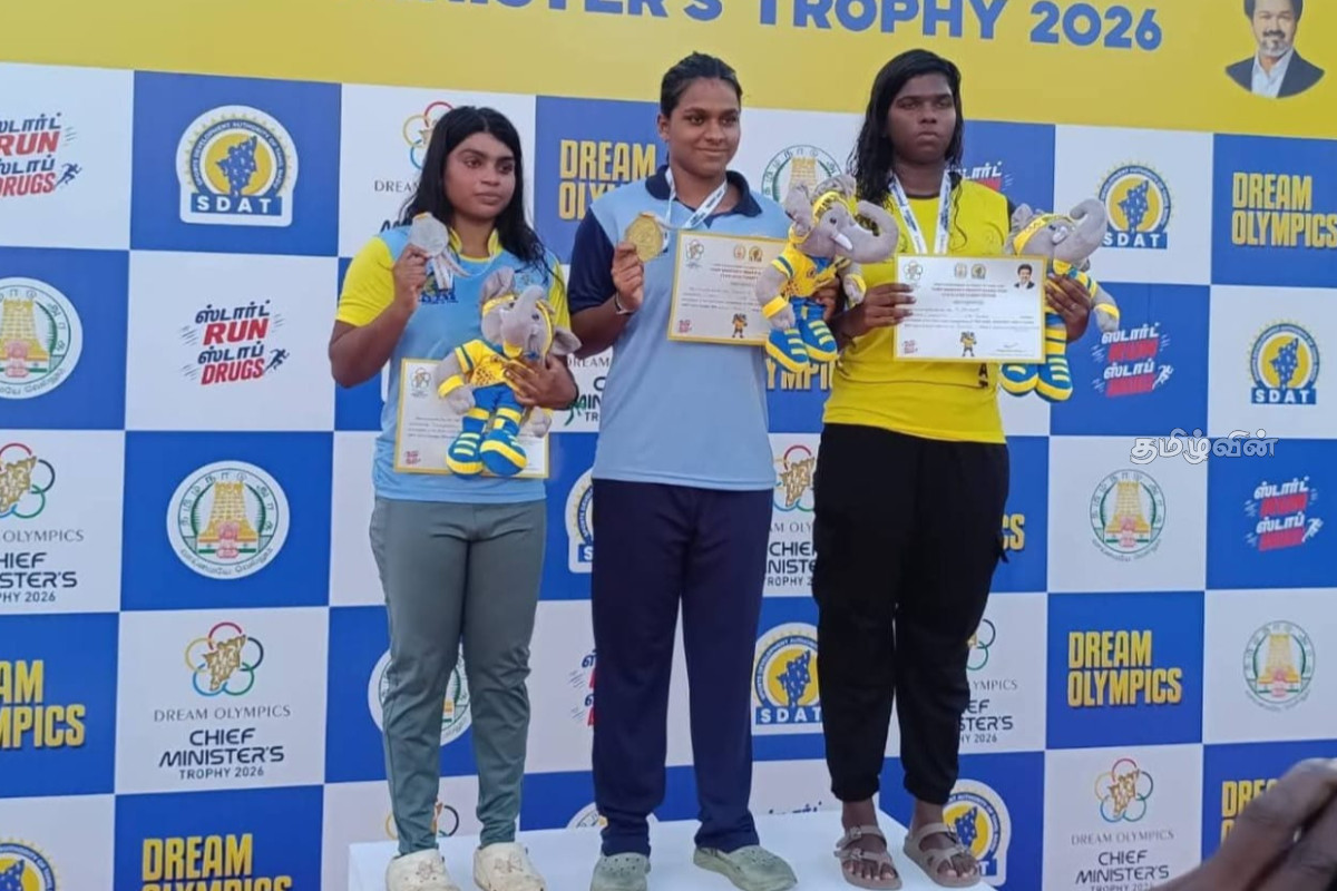 தமிழ்நாட்டில் 2 வெள்ளிப் பதக்கங்களை வென்ற ஈழத்து மாணவி | Tamilnadu Chief Minister Swimming Competition
