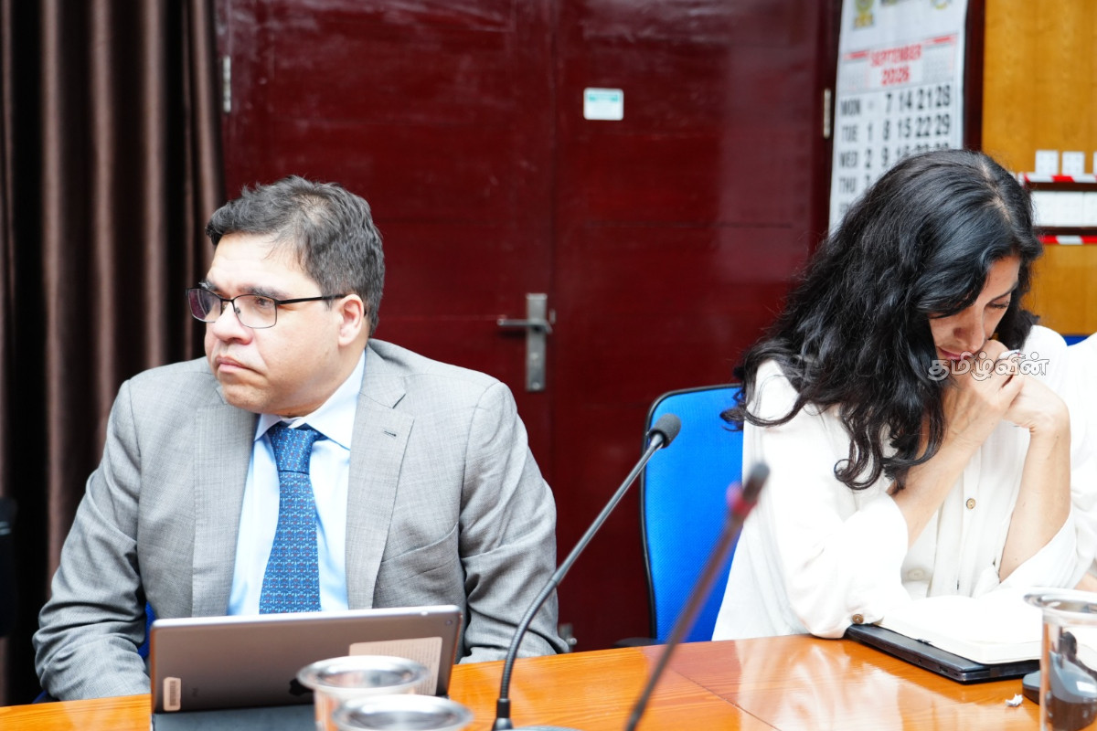 சர்வதேச நாணய நிதியக் குழுவினர் வட மாகாண ஆளுநருடன் சந்திப்பு | Imf Team Meets Northern Province Governor சர்வதேச நாணய நிதியக் குழுவினர் வட மாகாண ஆளுநருடன் சந்திப்பு | Imf Team Meets Northern Province Governor