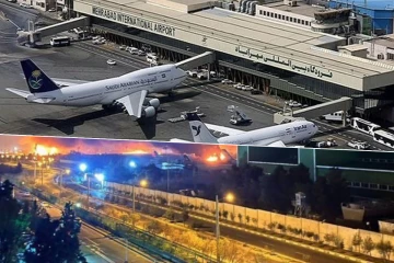 தொடரும் மத்திய கிழக்கு பதற்றம் : தாக்குதலுக்கு உள்ளான ஈரான் விமான நிலையம்