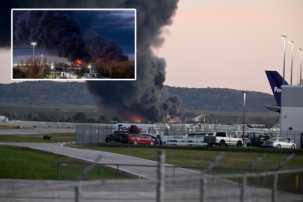 அமெரிக்காவில் வெடித்த சரக்கு விமானம்! வெளியான பலியானோர் எண்ணிக்கை | Us Louisville Ups Cargo Plane Crashes 7 Dead அமெரிக்காவில் வெடித்த சரக்கு விமானம்! வெளியான பலியானோர் எண்ணிக்கை | Us Louisville Ups Cargo Plane Crashes 7 Dead