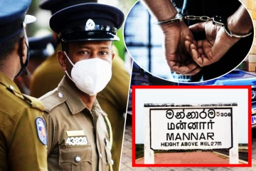 காவல்துறை வாகனத்திற்கு தீ வைக்க முயற்சி: பெண் உட்பட 7 பேர் கைது