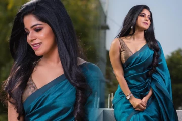 அழகிய புடவையில் பேச்சிலர் நடிகை திவ்யபாரதி - லேட்டஸ்ட் போட்டோஷூட்