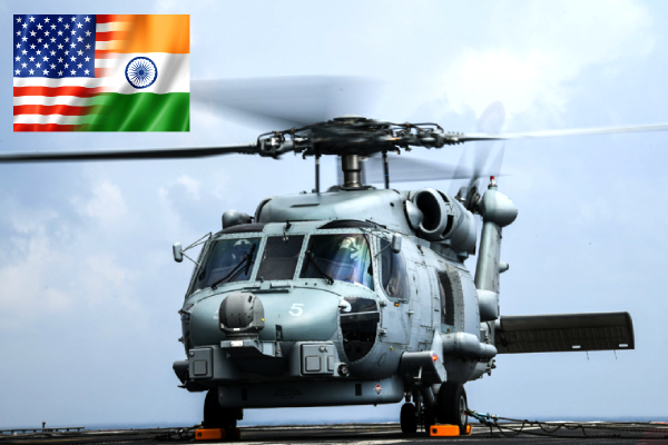 India US MH-60R helicopter deal, Indian Navy MH-60R support agreement, Rs 7,995 crore defence pact India US, India US defence cooperation 2025, MH-60R sustainment support contract, Indian Navy anti-submarine helicopters, India US Foreign Military Sales pact, Atmanirbhar Bharat defence initiatives, Indian Navy fleet maintenance deal, India US strategic defence partnership