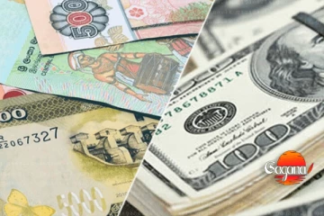 ඩොලරයට සාපේක්ෂව රුපියල සුළු වශයෙන් ඉහළට