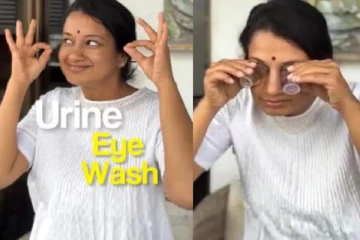 சிறுநீரில் கண்களை கழுவிய பிரபலம் - அதிர்ச்சிக்குள்ளாக்கும் வீடியோ காட்சிகள்