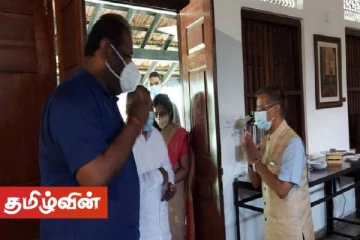 இந்தியத் தூதுவருடன் கஜேந்திரகுமார் தரப்பு சந்திப்பு - சர்வதேச விசாரணைக்கும் வலியுறுத்து