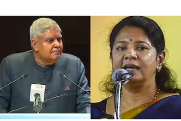 மொழியை அழிப்பதே சிறந்த வழி..ஜெகதீப் தன்கர் கருத்து- கனிமொழி பதிலடி!