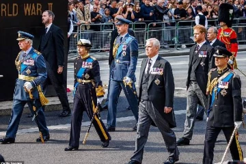 இறுதியில் போராடி வென்ற இளவரசர் ஹரி: ராணியார் இறுதிச் சடங்கில் சிறப்பு அனுமதி