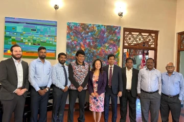 தமிழ் முற்போக்கு கூட்டணிக்கும் அமெரிக்க தூதர் ஜூலி சங்கிற்கும் இடையே சந்திப்பு