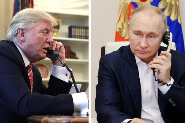 உக்ரைனில் பரபரப்பை ஏற்படுத்திய பின் ட்ரம்புடன் பேசிய புடின் | Putin Trump Phone Call Ukraine Attack Zelensky