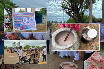 முள்ளிவாய்க்கால் நினைவேந்தலின் ஐந்தாவது நாள் கஞ்சி வழங்கும் நிகழ்வுகள்