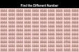 Optical illusion:ஒரே மாதிரியான இலக்கங்களில் வித்தியாசமான இலக்கத்தை கண்டுபிடிக்க முடியுமா?