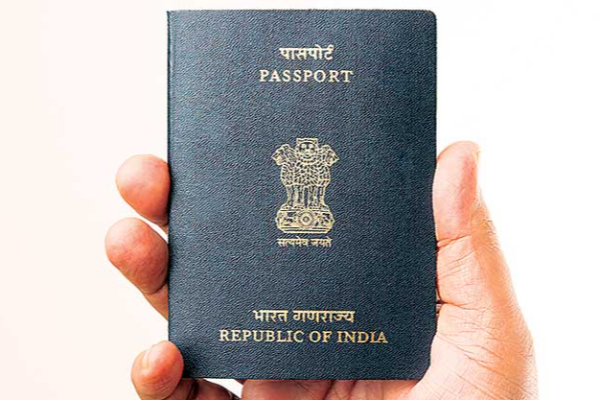 blue passport india