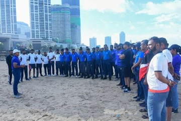 இலங்கை கடற்படையினரால் காலி முகத்திடலில் மேற்கொள்ளப்பட்ட செயற்றிட்டம்!