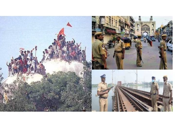 பாபர் மசூதி இடிப்பு தினம் - தமிழகம் முழுவதும் பலத்த போலீஸ் பாதுகாப்பு