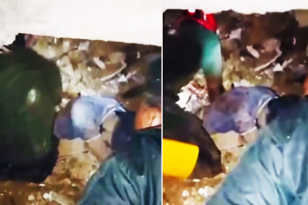 நீண்ட தேடுதலுக்கு பின் மண்ணுக்குள் இருந்து உயிருடன் மீட்க்கப்பட்ட இருவர் | Two People Were Rescued Alive From The Soil நீண்ட தேடுதலுக்கு பின் மண்ணுக்குள் இருந்து உயிருடன் மீட்க்கப்பட்ட இருவர் | Two People Were Rescued Alive From The Soil