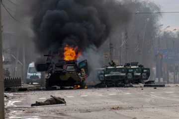 உக்ரைன் மீது ரஷ்யா அடுத்தடுத்து ராக்கெட் தாக்குதல்