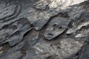 கரும்பாறையில் 2000 ஆண்டுகள் பழமையான மனித முகங்கள்: அமேசான் நதிக்கரையில் கண்டுபிடிப்பு