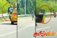 கட்டுநாயக்கவில் பொலிஸாரை கண்டதும் காட்டுக்குள் குதித்தோடிய நபர்