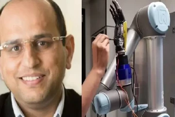 வலியை உணரக்கூடிய "எலக்ட்ரானிக் தோலை" உருவாக்கி இந்திய வம்சாவளி பொறியாளரின் குழு சாதனை