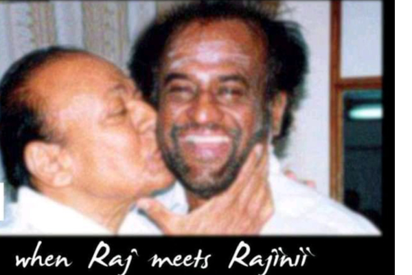 ரஜினிக்கு முத்தம் கொடுத்த முன்னணி நடிகர்.. இதுவரை பலரும் பார்த்திராத அறிய புகைப்படம் | Rajini Rare Picture With Popular Actor