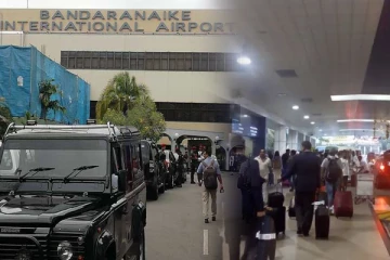 கட்டுநாயக்க விமான நிலையத்தில் நபர் ஒருவரால் ஏற்பட்ட பரபரப்பு