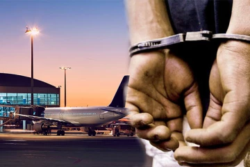 வெடிபொருளுடன் விமான நிலையத்திற்குள் நுழைய முற்பட்ட நபர் கைது