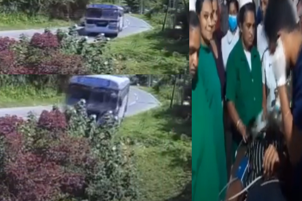 இன்று காலை இடம்பெற்ற பேருந்து விபத்து; மேலதிக விபரம் | Temodarai Bus Accident