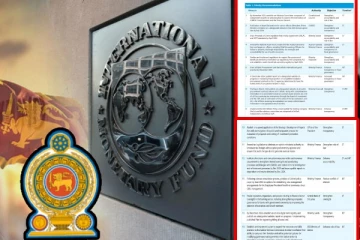 ஐ.எம்.எப் இன் இலங்கைக்கான முன்னுரிமை பரிந்துரைகள் வெளியீடு..!