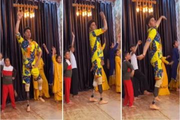 கால் இருந்தாலும் இப்படி ஆட முடியாது.. நடனத்தால் மெய்சிலிர்க்க வைத்த காட்சி