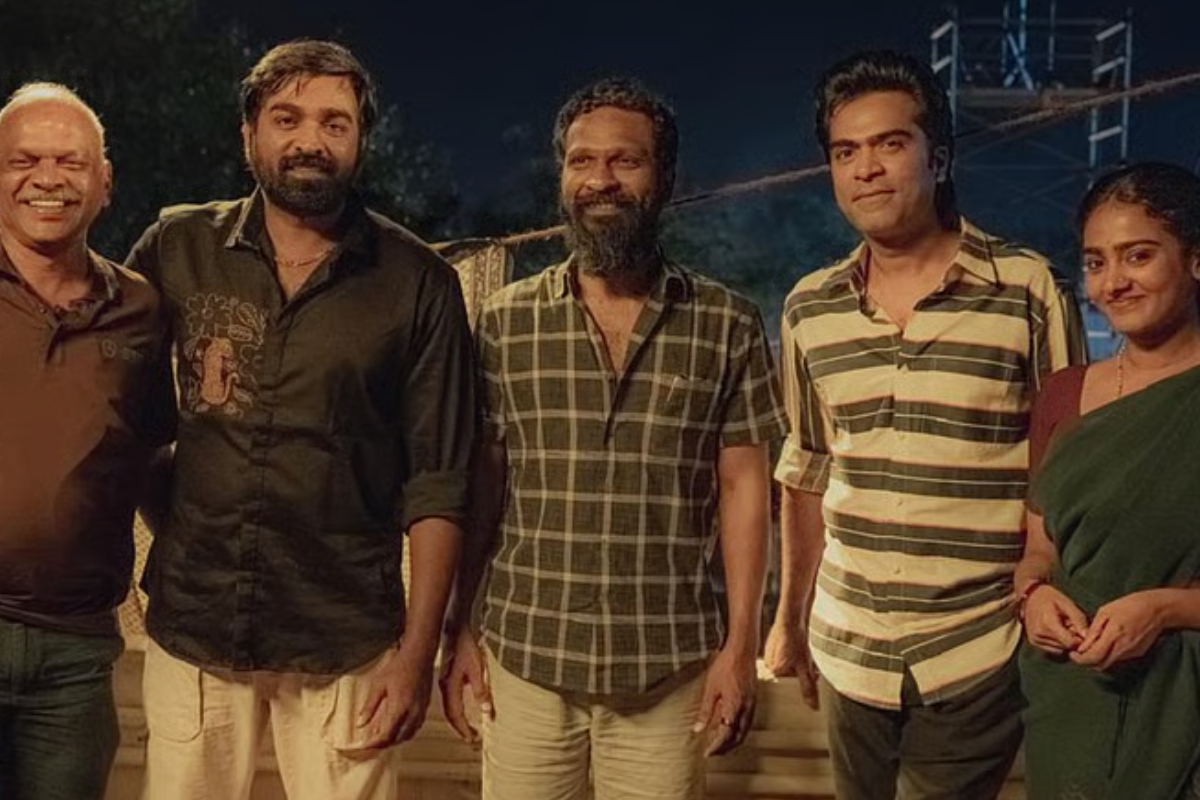 அரசனுடன் குணா, சந்திரா.. வடசென்னை உலகத்தில் அரசன் படம்.. படப்பிடிப்பு புகைப்படம் இதோ | Andrea Samuthirakani Joins Arasan Movie With Simbu