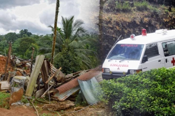மண்மேடு சரிந்து விழுந்ததில் பெண்ணொருவர் உயிரிழப்பு