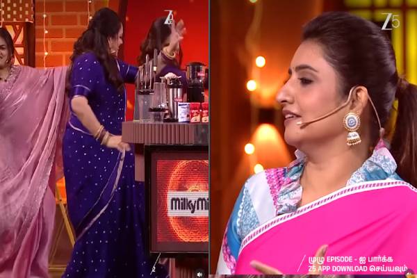 பாட்டி, தாத்தாவின் காதல் கதையை பகிர்ந்த vjஅர்ச்சனா! வைரலாகும் காணொளி | Samayal Express Season 2 Anchor Archana Video பாட்டி, தாத்தாவின் காதல் கதையை பகிர்ந்த vjஅர்ச்சனா! வைரலாகும் காணொளி | Samayal Express Season 2 Anchor Archana Video