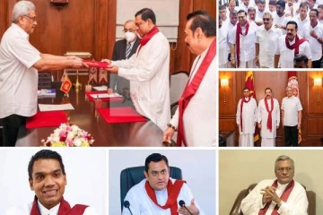 ராஜபக்ச குடும்பத்திற்குள் கடும் மோதல்!சால்வையை மறந்த சசீந்திர ராஜபக்ச