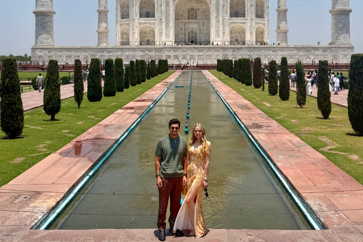 இந்தியாவில் டொனால்ட் ட்ரம்பின் மகள் டிபானி ட்ரம்ப் | Donald Trump S Daughter Tiffany Trump In India