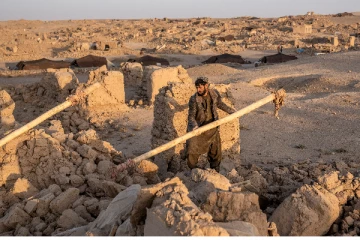 ஆப்கானிஸ்தானில் மீண்டும் பயங்கர நிலநடுக்கம்; பெயர் இல்லாமல் அழிந்த 20 கிராமங்கள்