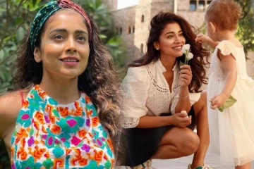 40 வயதில் இப்படியா? முகம் சுளிக்க வைக்கும் பிகினி ஆடையில் தனுஷ் பட நடிகை