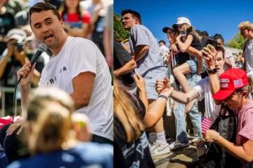 ட்ரம்பின் 31 வயது தீவிர ஆதரவாளர் சுட்டுக்கொலை! அலறியடித்து ஓடிய மாணவர்கள்.. அதிர்ச்சி வீடியோ