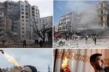 காட்சிக்கு காட்சி சிரியா யுத்தத்தை நினைவுபடுத்தும் உக்ரைன் போர்: வெளியாகியுள்ள ஒரே மாதிரியான புகைப்படங்கள்