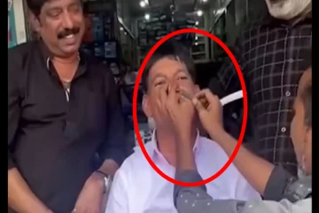 தேர்தலில் தோல்வி; சொன்னபடி மீசையை எடுத்த நபர்