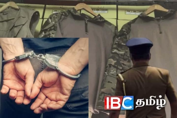 கைவிடப்பட்ட வீட்டிலிருந்து இராணுவ சீருடைகள் மாதிரிகள் மற்றும் வாள்களுடன் இளைஞன் கைது