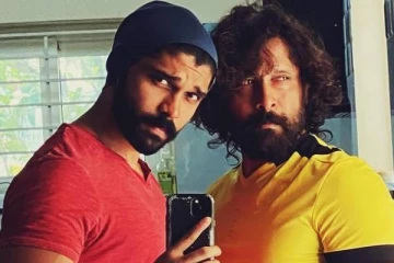 Vintage விக்ரம், சிறுவயதில் துருவ் விக்ரம்... செம கூல் போட்டோ வைரல்